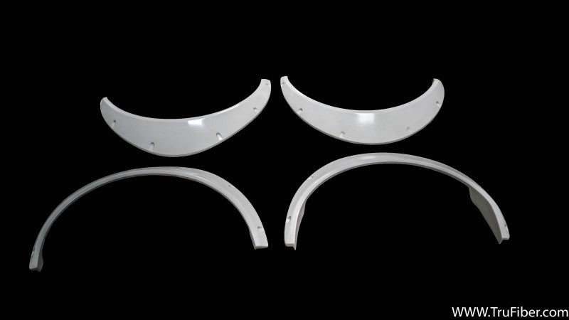 2010-2014 Mustang Fiberglass LG219-S Rear Fender Flares - view 3