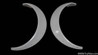 2010-2014 Mustang Fiberglass LG219-S Rear Fender Flares