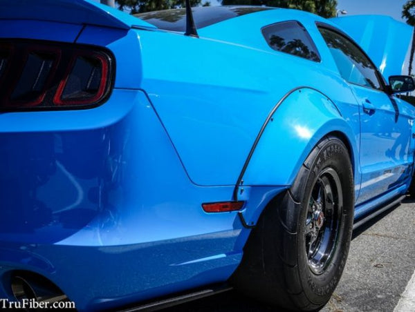 2010-2014 Mustang Fiberglass LG276-S Rear Fender Flares
