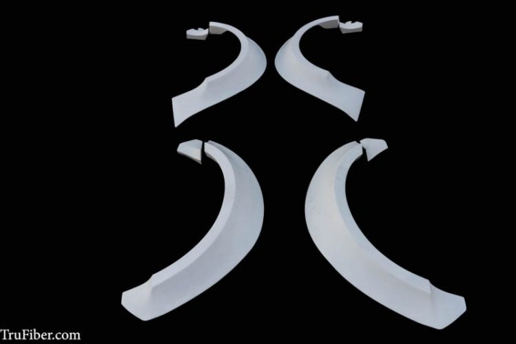 2010-2014 Mustang Fiberglass LG276-T Front Fender Flares - view 5