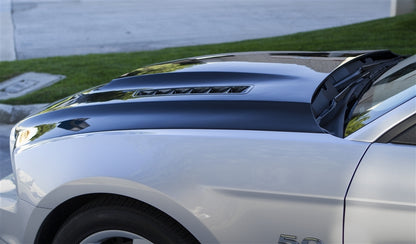 2010-2014 Mustang GT500 Carbon Fiber A72KR Ram Air Hood - view 3