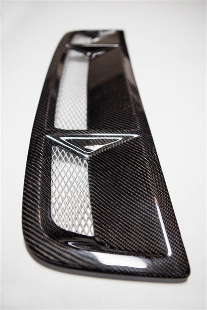 2010-2014 Mustang GT500 Carbon Fiber LG77KR Hood Vent - view 2