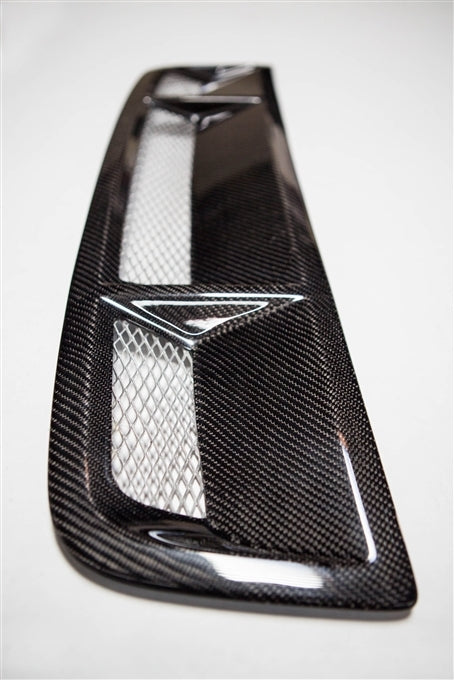 2010-2014 Mustang GT500 Carbon Fiber LG77KR Hood Vent - view 2