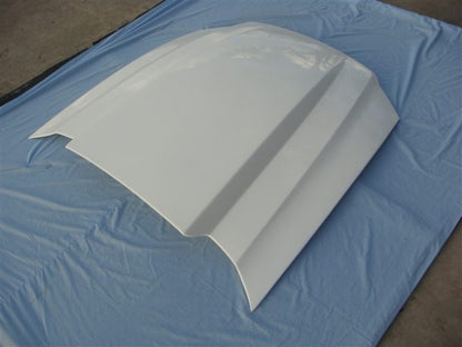 2010-2014 Mustang GT500 Fiberglass A49-3KR Heat Extractor Hood - view 3