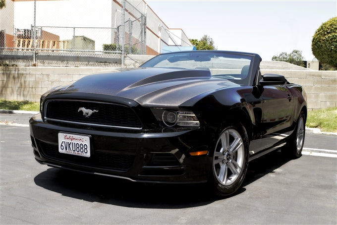 2010-2014 Mustang GT500 Fiberglass A49-3KR Heat Extractor Hood - view 6