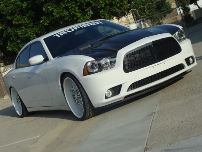 2011-2013 Charger Carbon Fiber A58 Hood