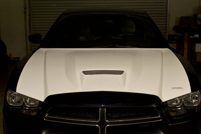2011-2014 Charger Fiberglass A23 Ram Air Hood - view 5