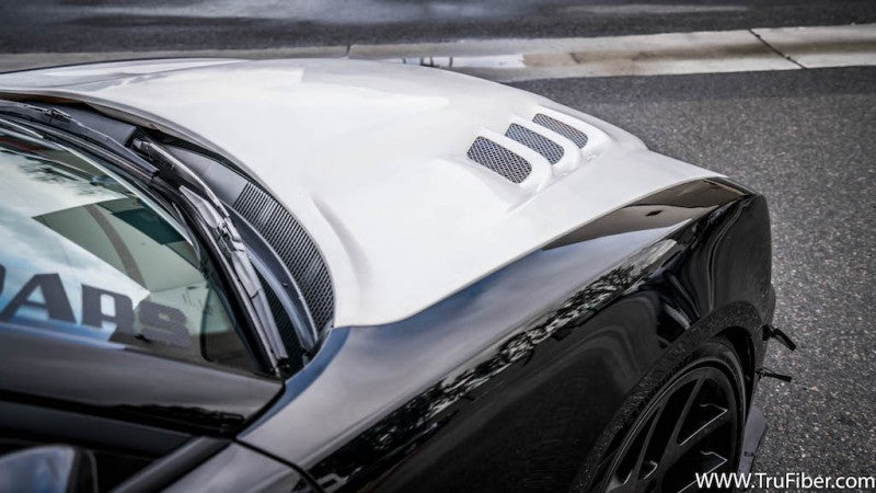 2011-2014 Charger Fiberglass A80 Air Hood - view 4