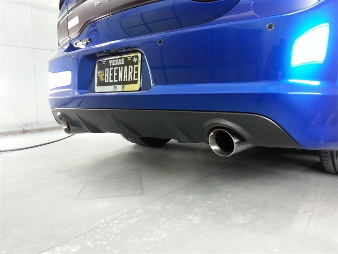 2011-2014 Charger SRT-8 Carbon Fiber LG164 Rear Diffuser