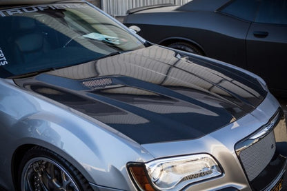 2011-2024 300 Carbon Fiber A58 Hood - view 2