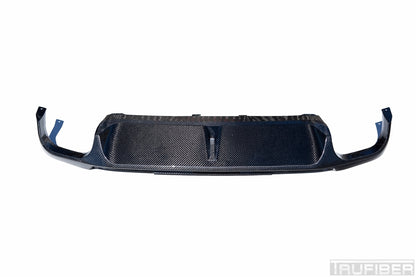 2013-2014 Mustang Carbon Fiber LG149KR Quad Tip Rear Diffuser - view 2