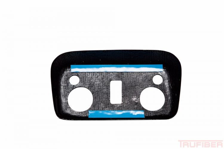 2013-2014 Mustang CONVERTIBLE Carbon Fiber LG145 Map Light Cover - view 2