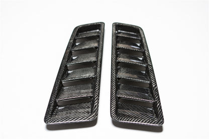2013-2014 Mustang GT Carbon Fiber LG142 Hood Vents
