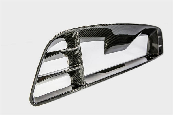 2013-2014 Mustang GT Carbon Fiber LG203 Front Bumper Upper Grille
