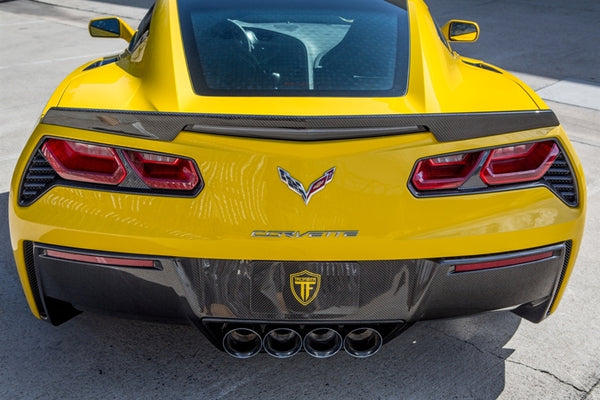 C7 Corvette Carbon Fiber LG207-AC Tail Light Bezels - view 2