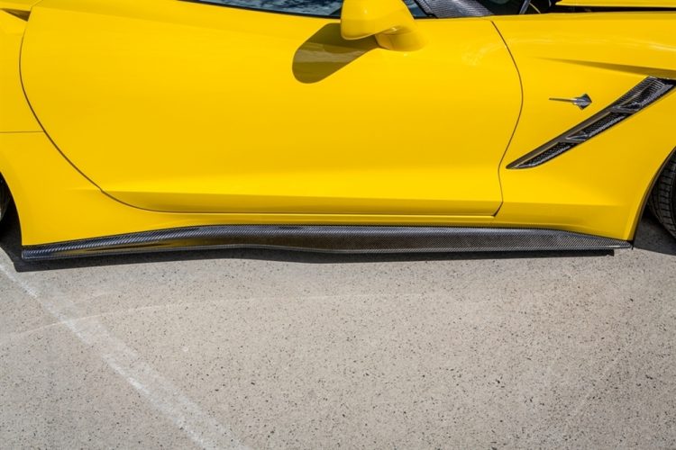 C7 Corvette Carbon Fiber LG214-AC Side Skirts - view 2
