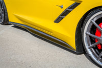 C7 Corvette Carbon Fiber LG214-AC Side Skirts