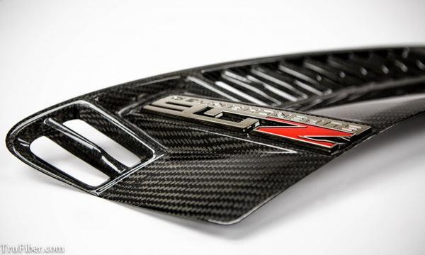 2014-2016 Corvette Z06 Carbon Fiber LG257-AC Fender Vents - view 2