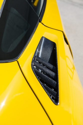 C7 Corvette Carbon Fiber LG206-AC Quarter Panel Vents - view 2