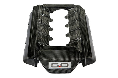 2015-2017 S550 Mustang 5.0 Carbon Fiber LG220 Engine Cover