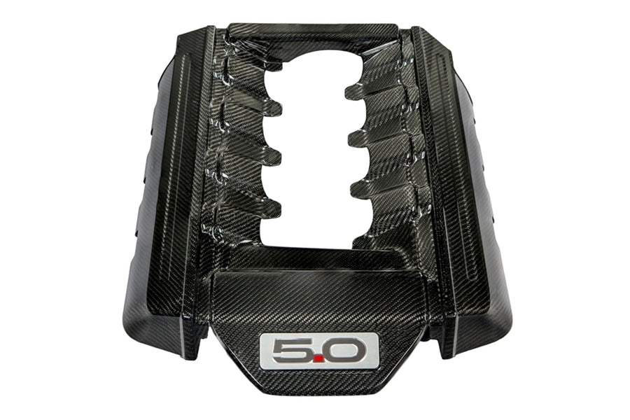 2015-2017 S550 Mustang 5.0 Carbon Fiber LG220 Engine Cover