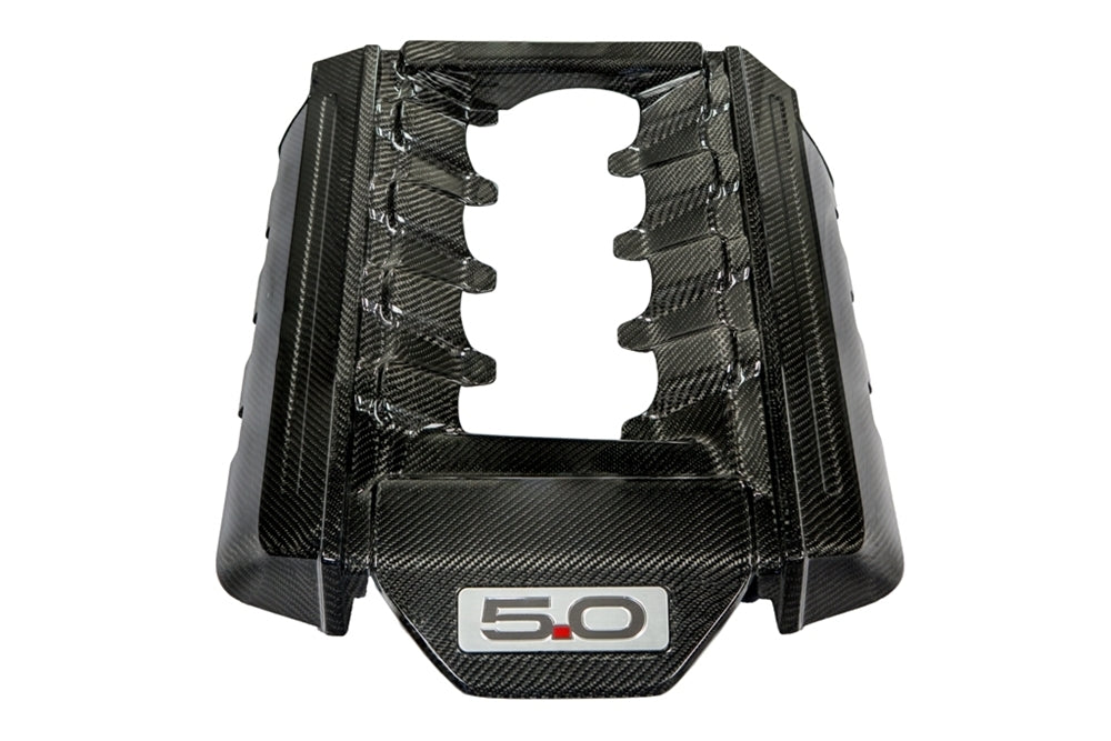 2015-2017 S550 Mustang 5.0 Carbon Fiber LG220 Engine Cover