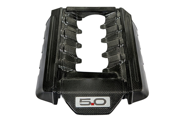 2015-2017 S550 Mustang 5.0 Carbon Fiber LG220 Engine Cover