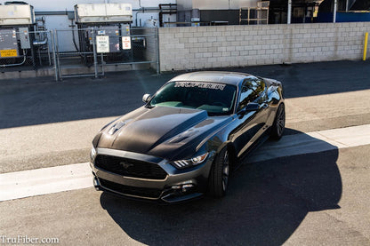 2015-2017 S550 Mustang Carbon Fiber A49-3 Hood - view 2