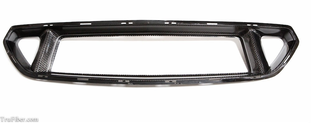 2015-2017 S550 Mustang Carbon Fiber LG239 Front Bumper Upper Grille - view 2