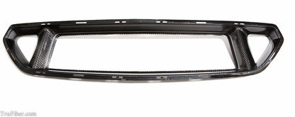 2015-2017 S550 Mustang Carbon Fiber LG239 Front Bumper Upper Grille - view 2