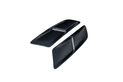 2015-2017 S550 Mustang Carbon Fiber LG244 Hood Vents - view 2