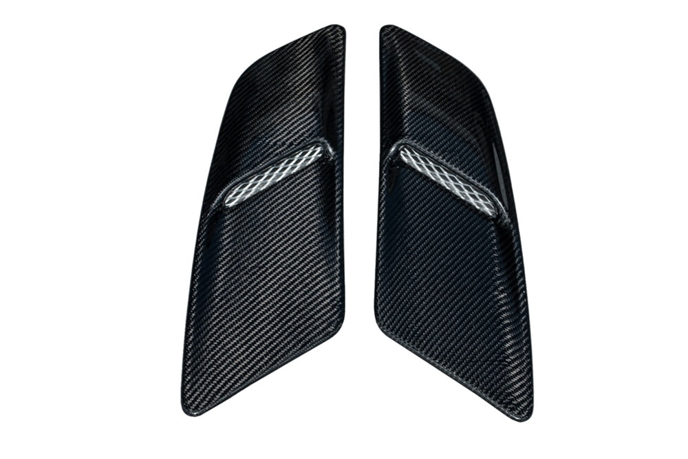 2015-2017 S550 Mustang Carbon Fiber LG244 Hood Vents