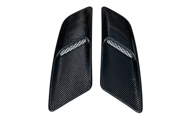 2015-2017 S550 Mustang Carbon Fiber LG244 Hood Vents