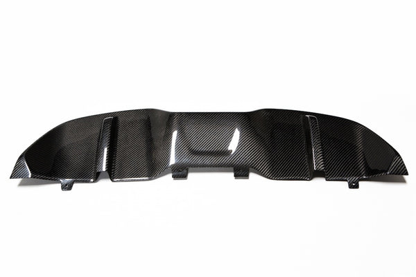 2015-2017 S550 Mustang Carbon Fiber LG259 Rear Diffuser Cover - view 2