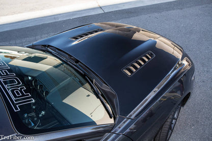 2015-2017 S550 Mustang Carbon Fiber A72 Ram Air Hood - view 2
