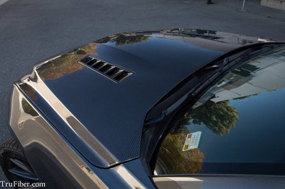 2015-2017 S550 Mustang Carbon Fiber A72 Ram Air Hood - view 4