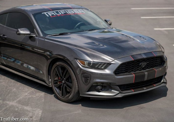 2015-2017 S550 Mustang Carbon Fiber A81-RL Hood - EXCLUSIVE (Raceline)