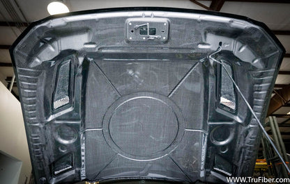 2015-2017 S550  Mustang Carbon Fiber A83 Hood - view 4
