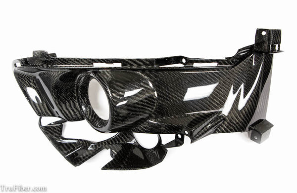 2015-2017 S550 Mustang Carbon Fiber LG237 Fog Light Bezels - view 2