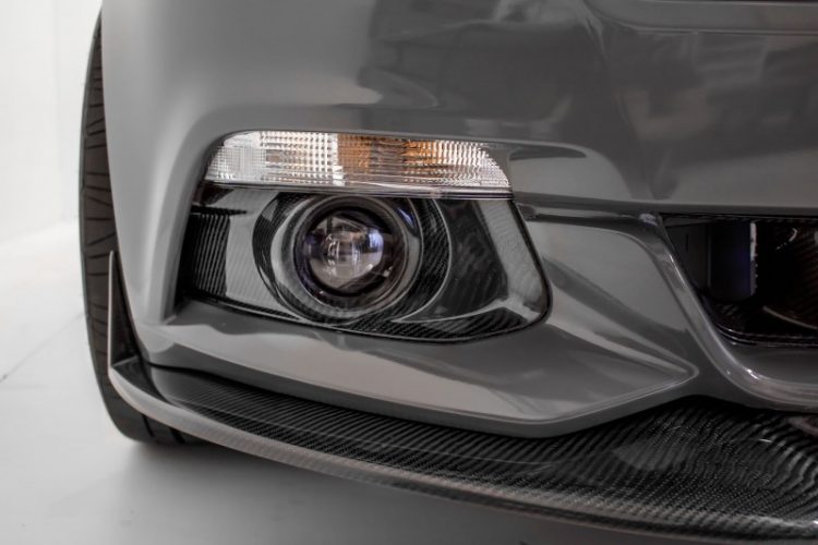 2015-2017 S550 Mustang Carbon Fiber LG237 Fog Light Bezels - view 4