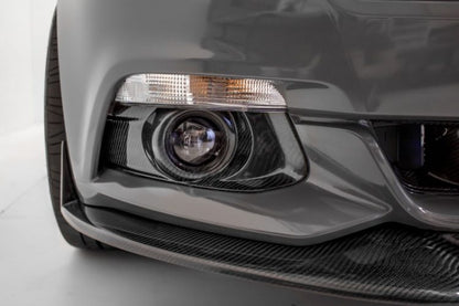 2015-2017 S550 Mustang Carbon Fiber LG237 Fog Light Bezels - view 4
