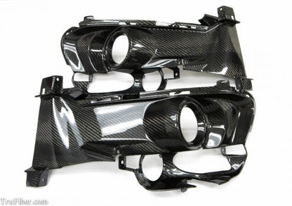 2015-2017 S550 Mustang Carbon Fiber LG237 Fog Light Bezels
