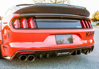 2015-2017 S550 Mustang Carbon Fiber LG269 Rear Diffuser (Quad Tip)