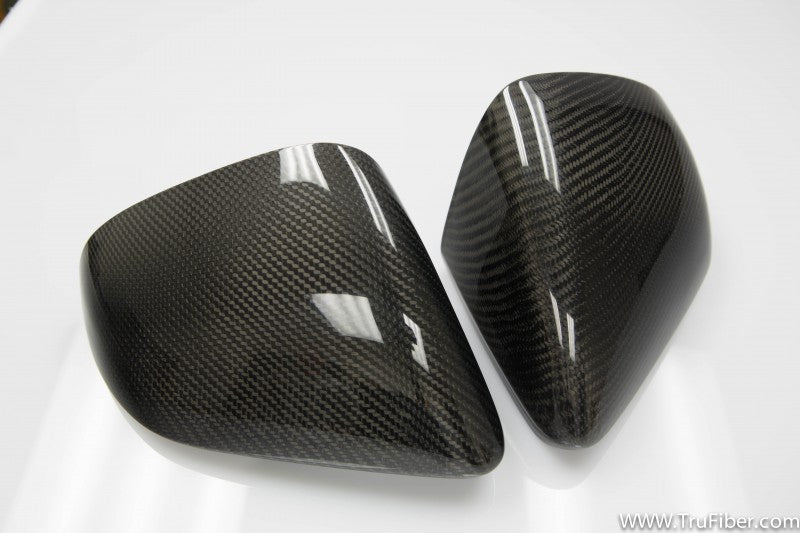 2015-2017 S550 Mustang Carbon Fiber LG285 Mirror Covers (Euro)