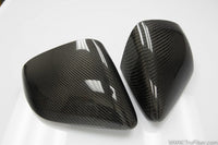 2015-2017 S550 Mustang Carbon Fiber LG285 Mirror Covers (Euro)