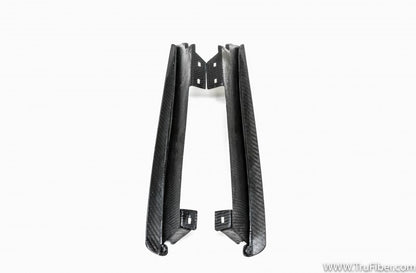 2015-2017 S550 Mustang Carbon Fiber LG313 Rear Splash Guards