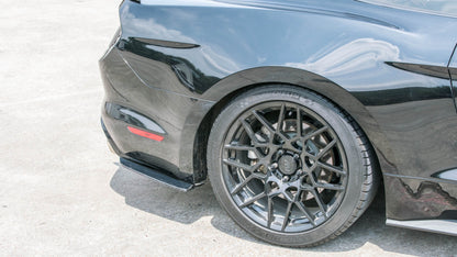 2015-2017 S550 Mustang Carbon Fiber LG348 Rear Diffuser Splitters - view 3