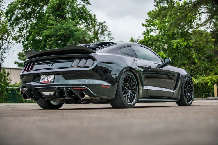 2015-2017 S550 Mustang Carbon Fiber LG383 Rear Diffuser Fins - view 3
