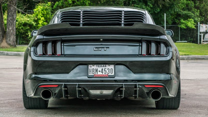 2015-2017 S550 Mustang Carbon Fiber LG383 Rear Diffuser Fins - view 4