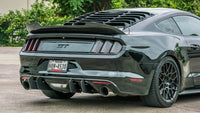 2015-2017 S550 Mustang Carbon Fiber LG383 Rear Diffuser Fins
